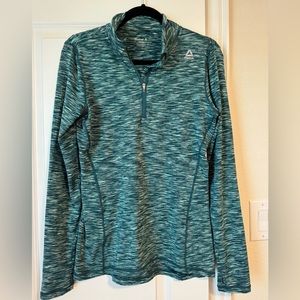 Reebok Quarter Zip Workout Top